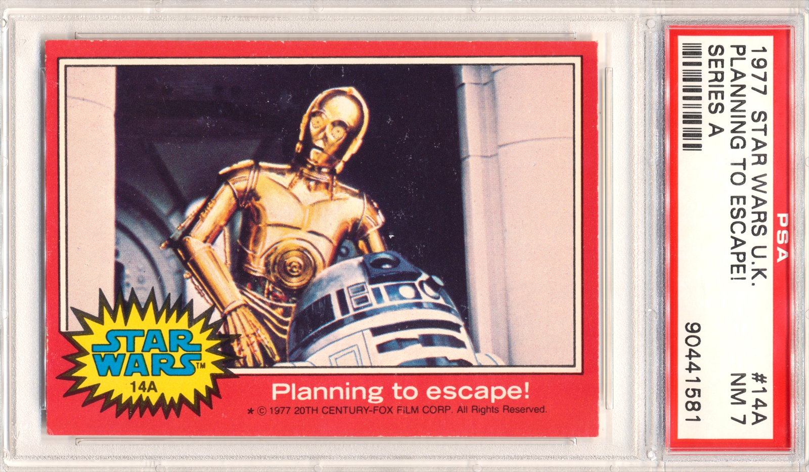 1977 star wars cards most valuable